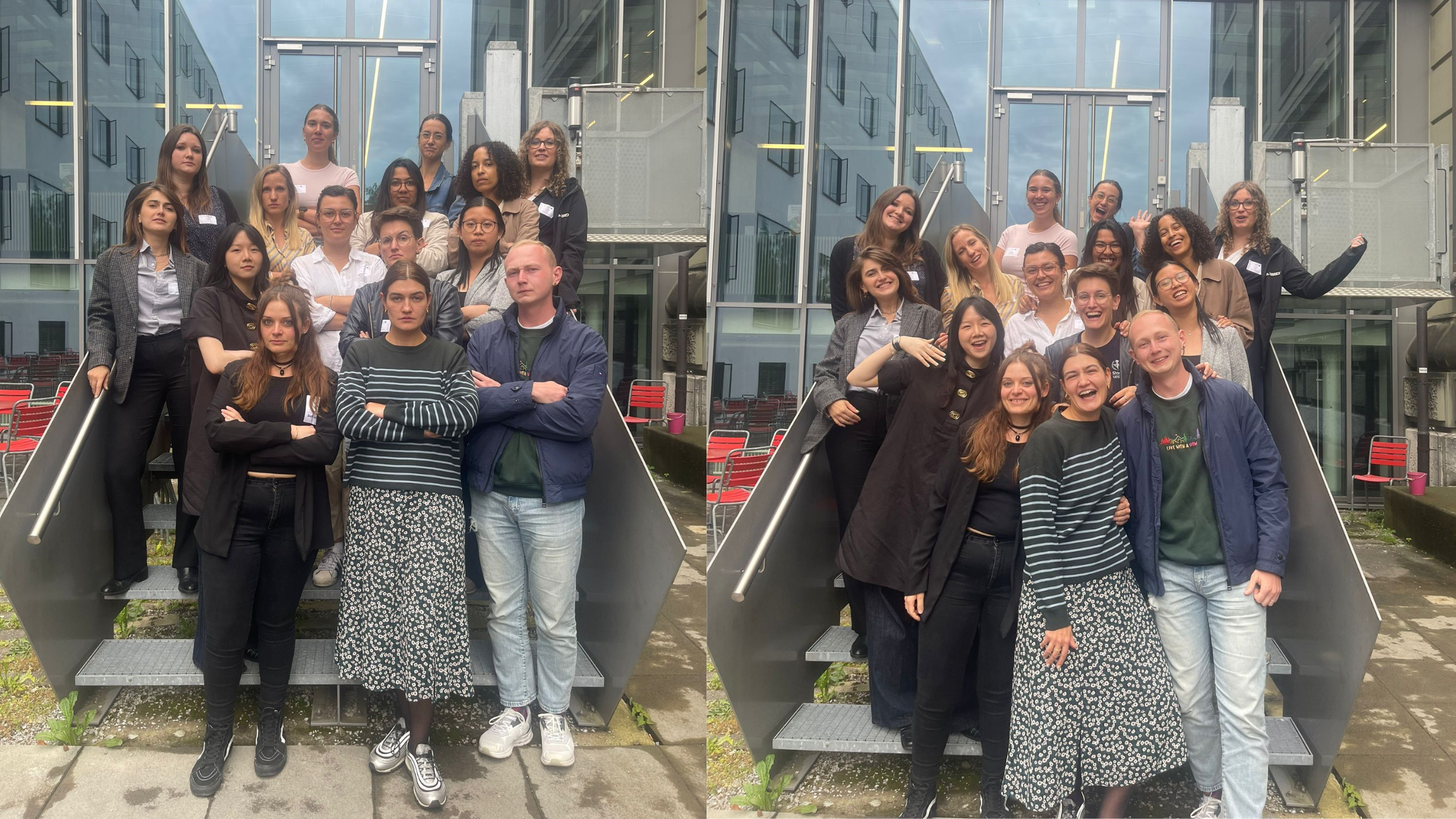 The 15 of us, PhDs from the International Training Network, in Bern -- I love you all